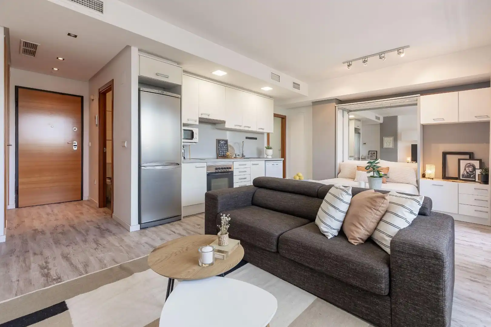 Sala de estar de Piso en venta en Valencia con Aire acondicionado, Jardín privado y Parquet
