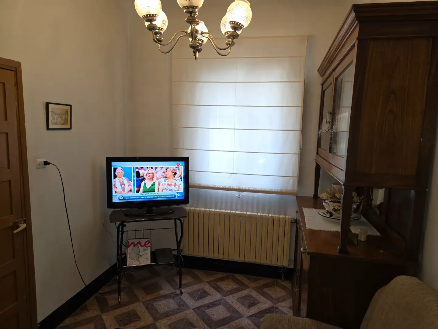 Sala d'estar de Casa adosada en venda en Vilalba amb Traster i Moblat