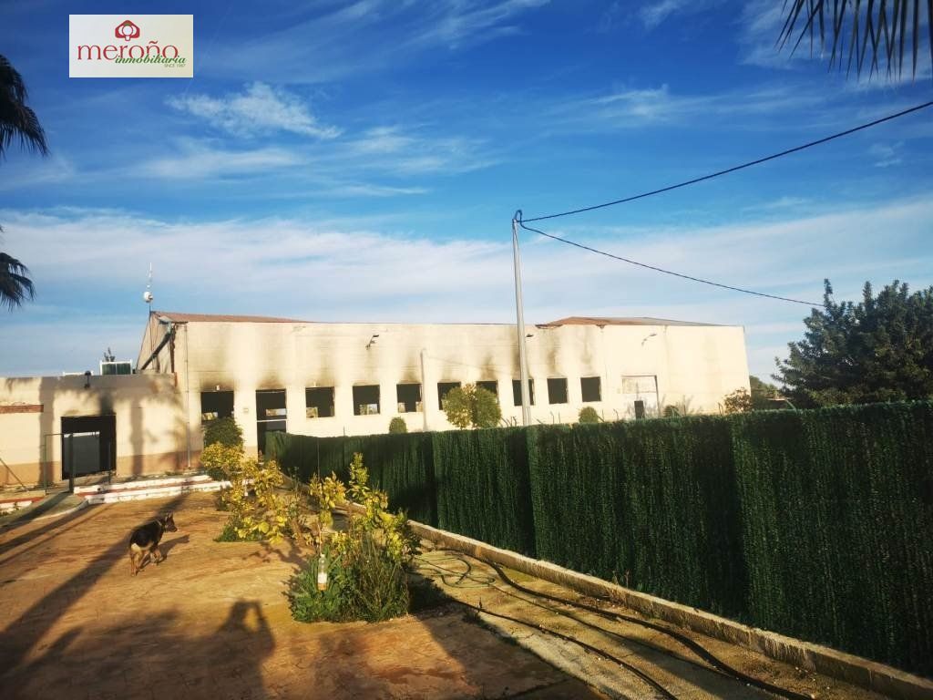 Vista exterior de Nau industrial en venda en Elche / Elx