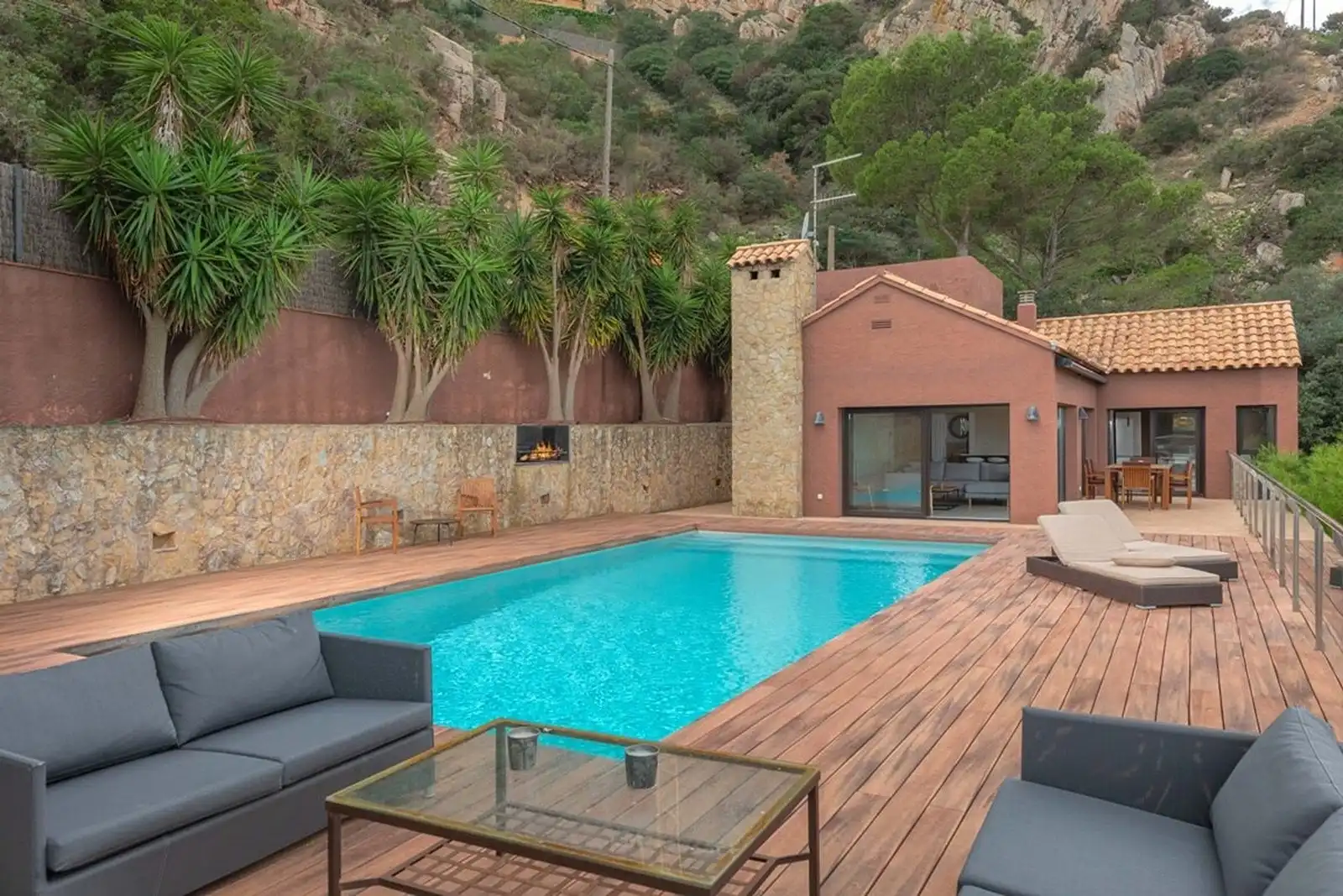 Terrassa de Casa o xalet en venda en Begur amb Aire condicionat, Terrassa i Piscina