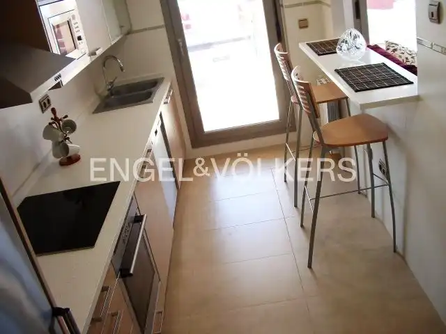 Cuina de Apartament de lloguer en Oropesa del Mar / Orpesa amb Aire condicionat, Calefacció i Terrassa