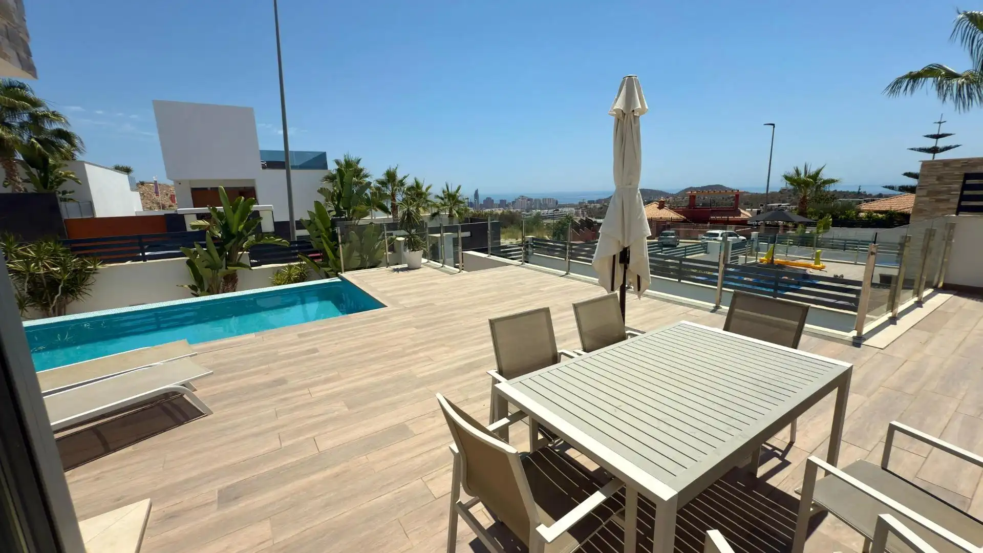 Terraza de Casa o chalet de alquiler en Finestrat con Terraza