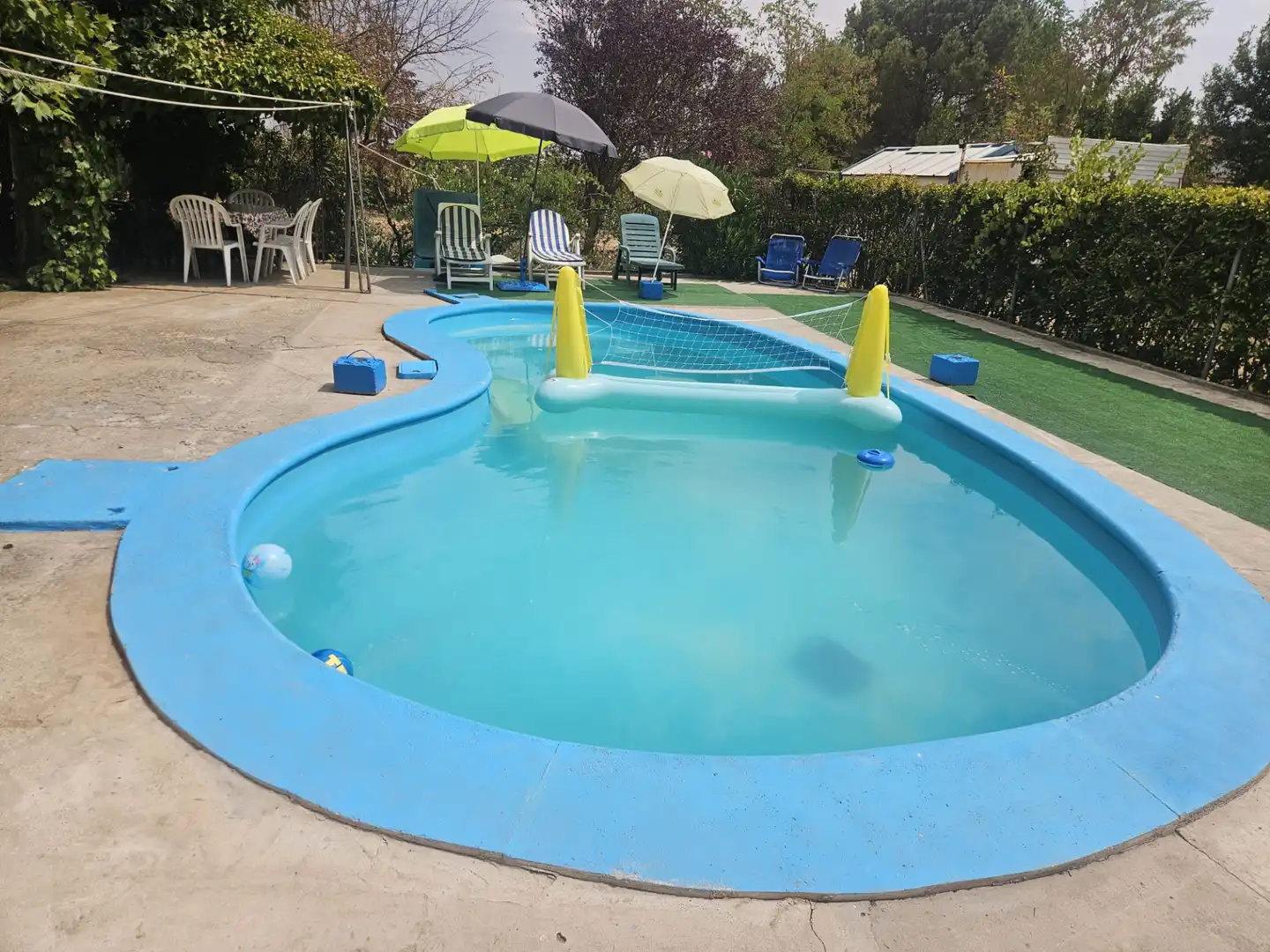 Schwimmbecken von Haus oder Chalet zum Verkauf in Cigales mit Privatgarten, Parkett und Terrasse