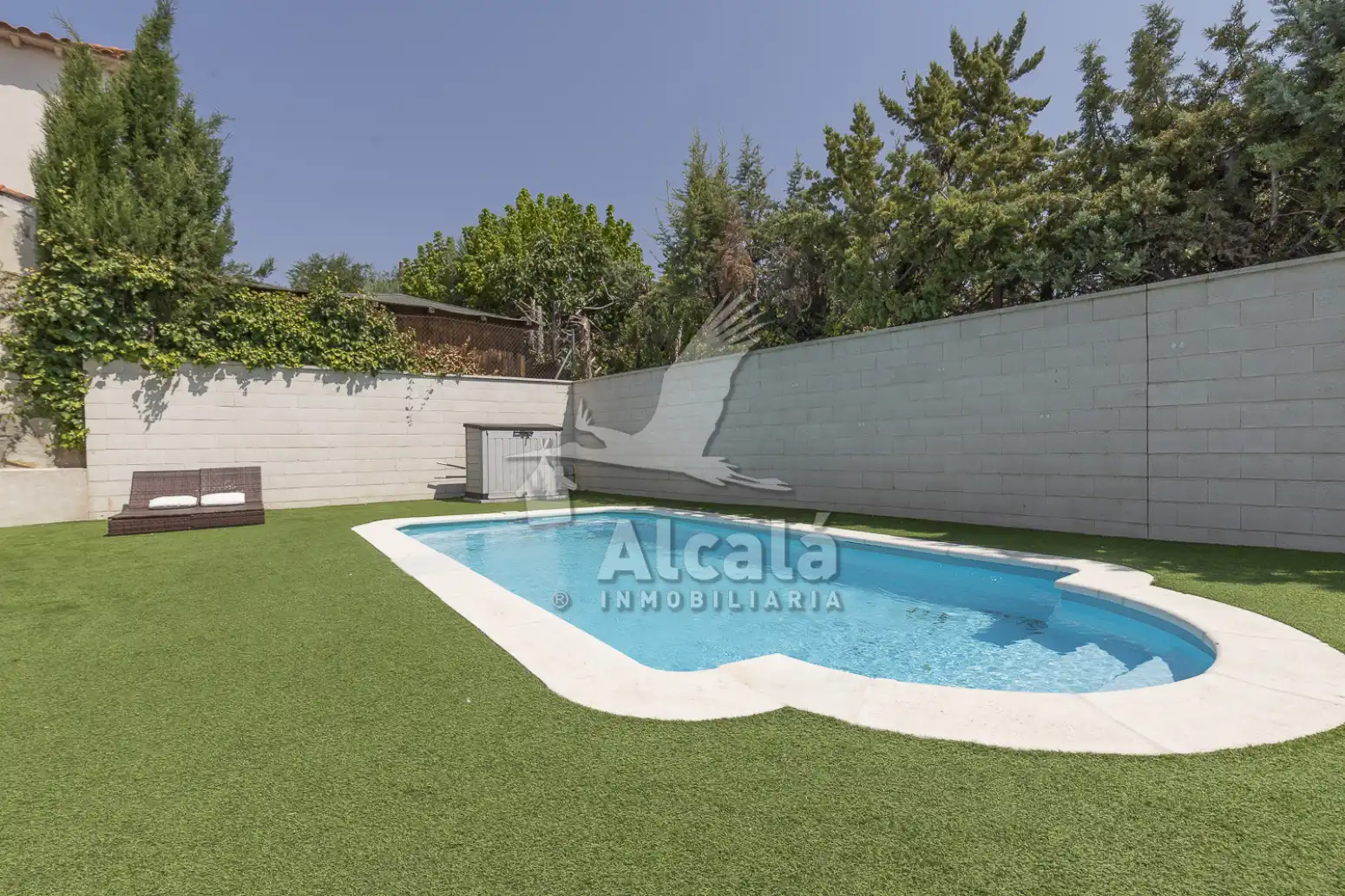 Piscina de Casa o xalet en venda en Santa Olalla amb Aire condicionat, Calefacció i Piscina