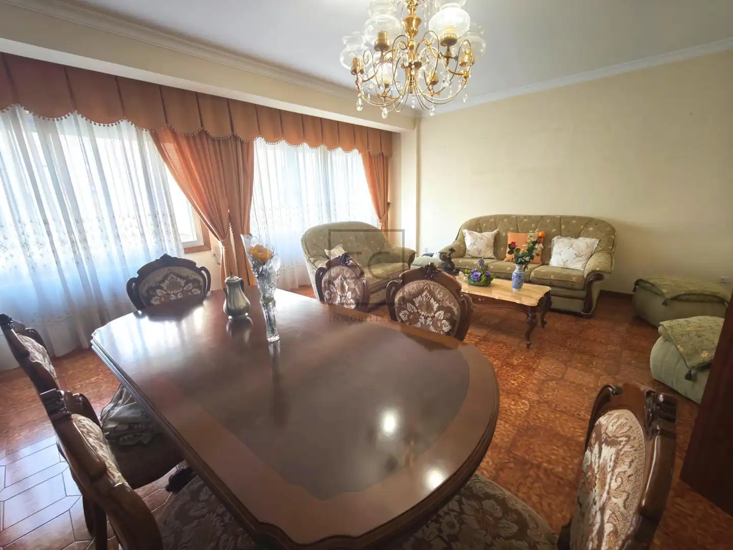 Sala de estar de Piso en venta en Cedeira con Calefacción