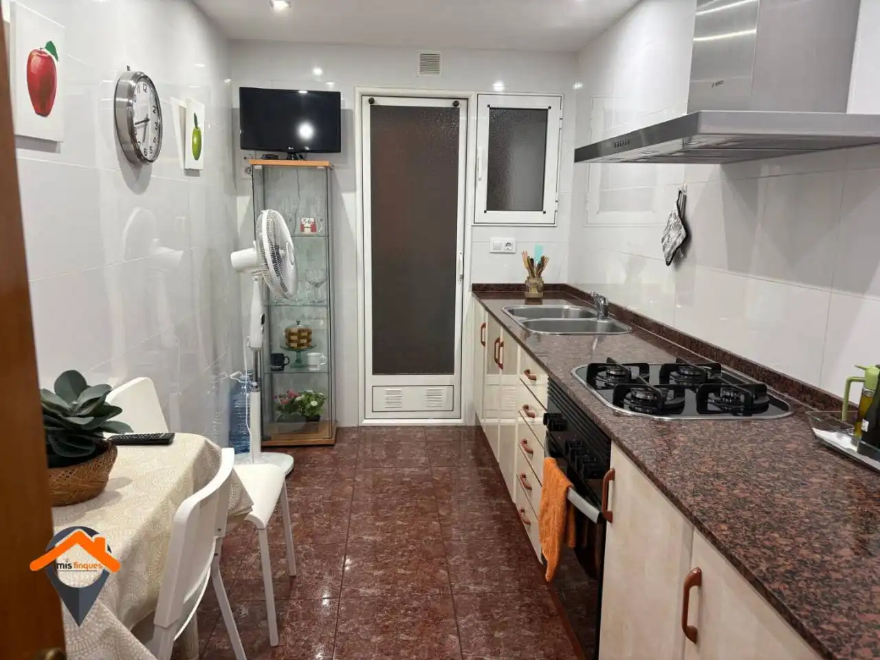 Kitchen of Flat for sale in Polinyà  with Air Conditioner, Heating and Parquet flooring