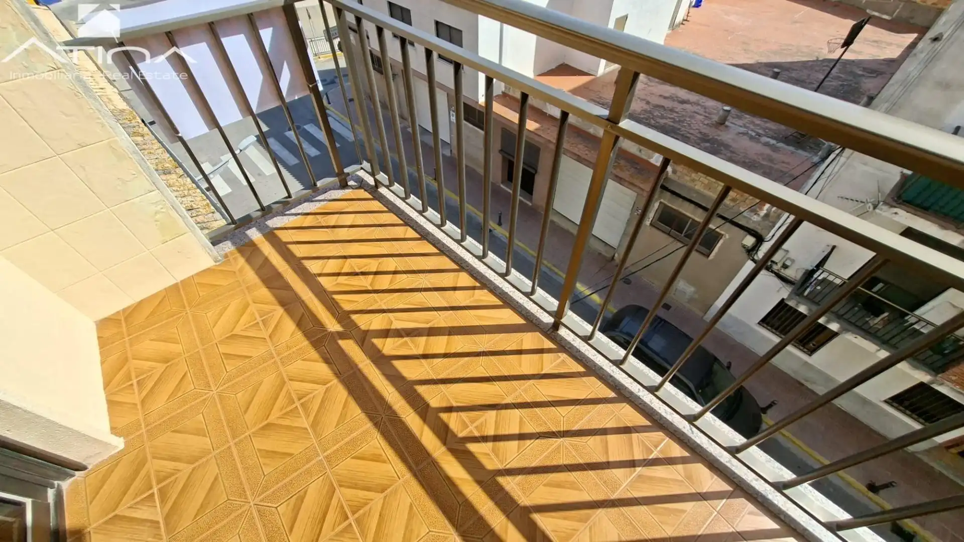 Balcony of Flat for sale in Piles  with Air Conditioner and Balcony
