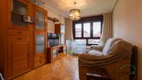 Living room of Flat for sale in Gijón   with Heating, Parquet flooring and Storage room