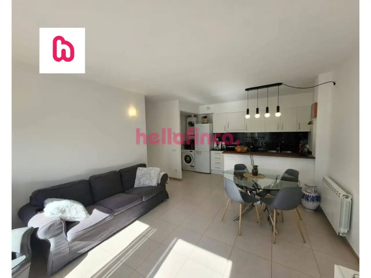 Sala de estar de Piso en venta en Les Masies de Voltregà con Calefacción, Jardín privado y Terraza