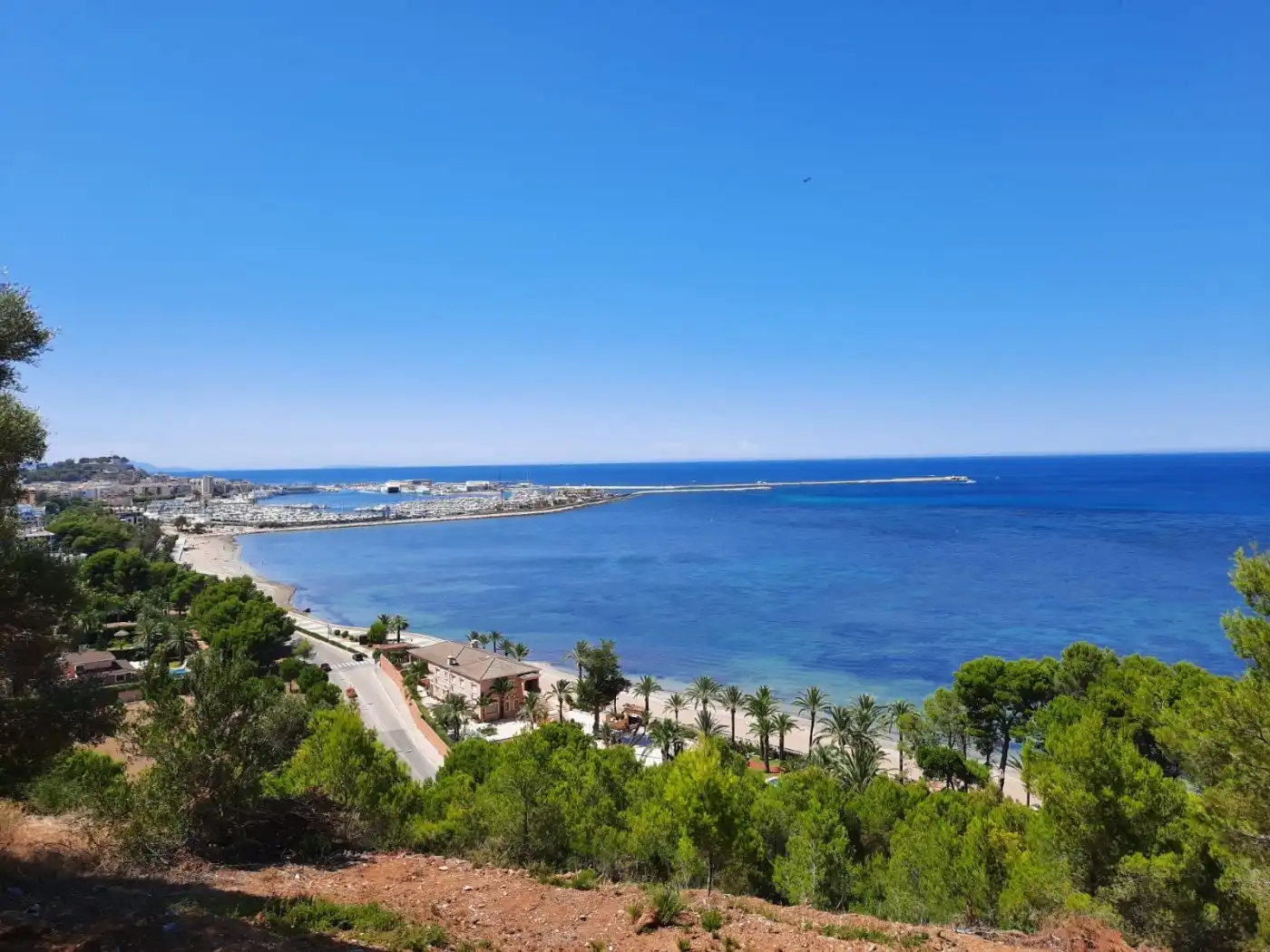 Vista exterior de Casa o chalet en venta en Dénia con Aire acondicionado, Calefacción y Jardín privado