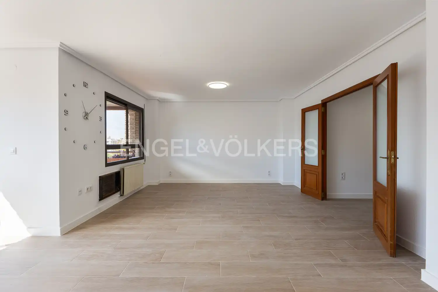 Wohnzimmer von Wohnung zur Miete in Valencia mit Klimaanlage, Heizung und Terrasse