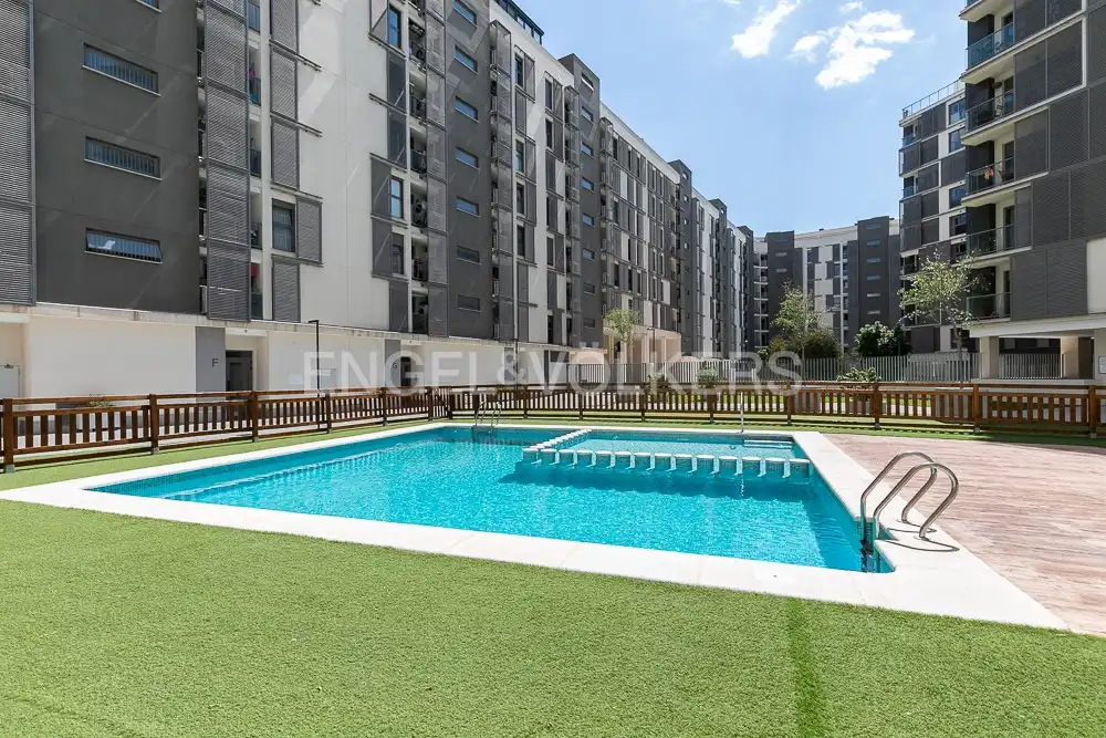 Swimming pool of Flat for rent in Godella  with Air Conditioner, Heating and Swimming Pool