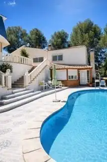 Piscina de Casa o xalet en venda en Murcia amb Aire condicionat, Calefacció i Jardí privat