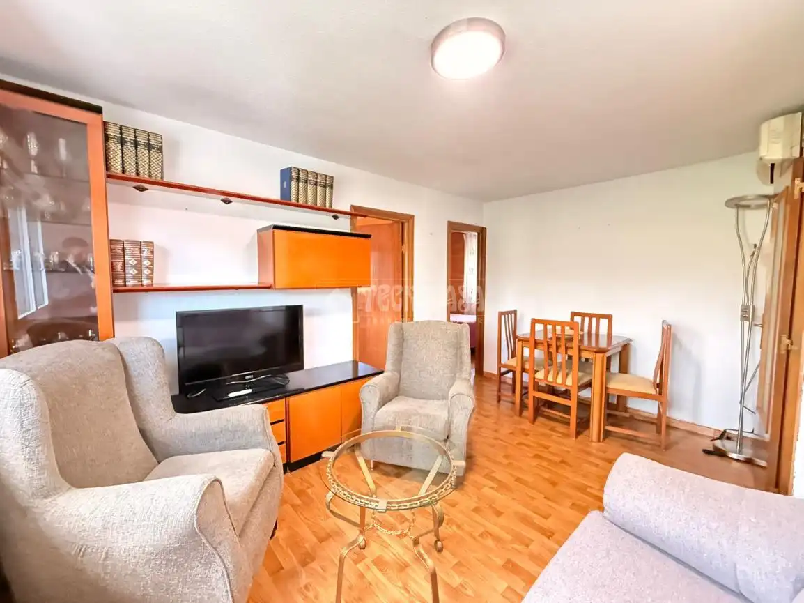 Living room of Flat for sale in Madrid