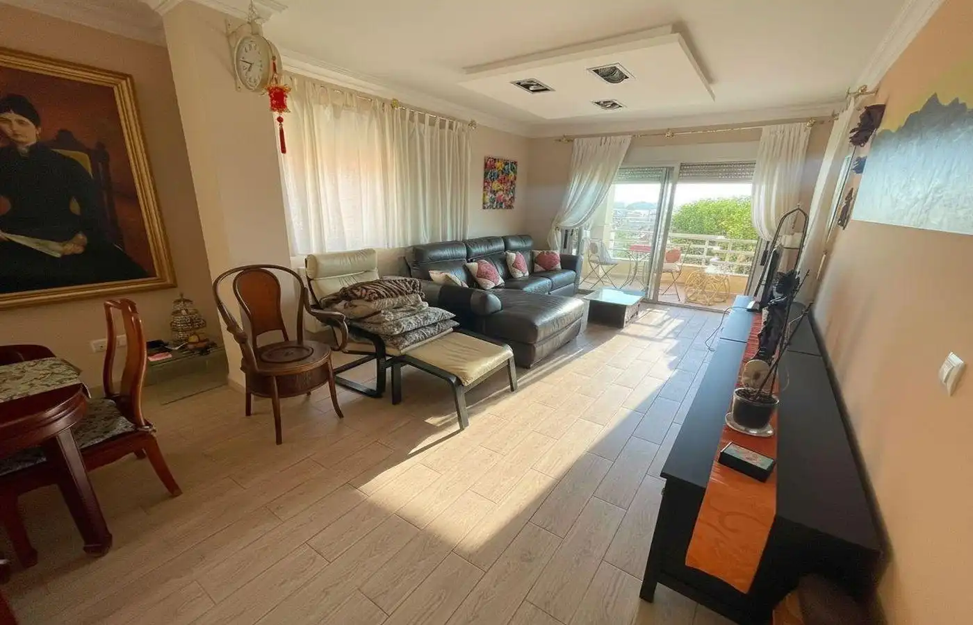 Living room of Attic for sale in La Ràpita  with Heating, Terrace and Storage room