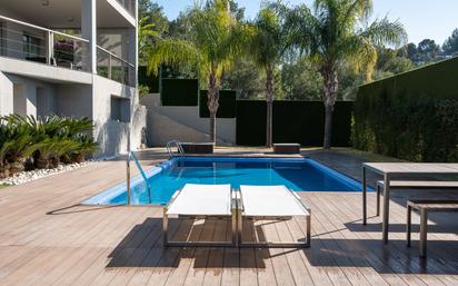 Swimming pool of House or chalet for sale in Málaga Capital  with Terrace and Balcony