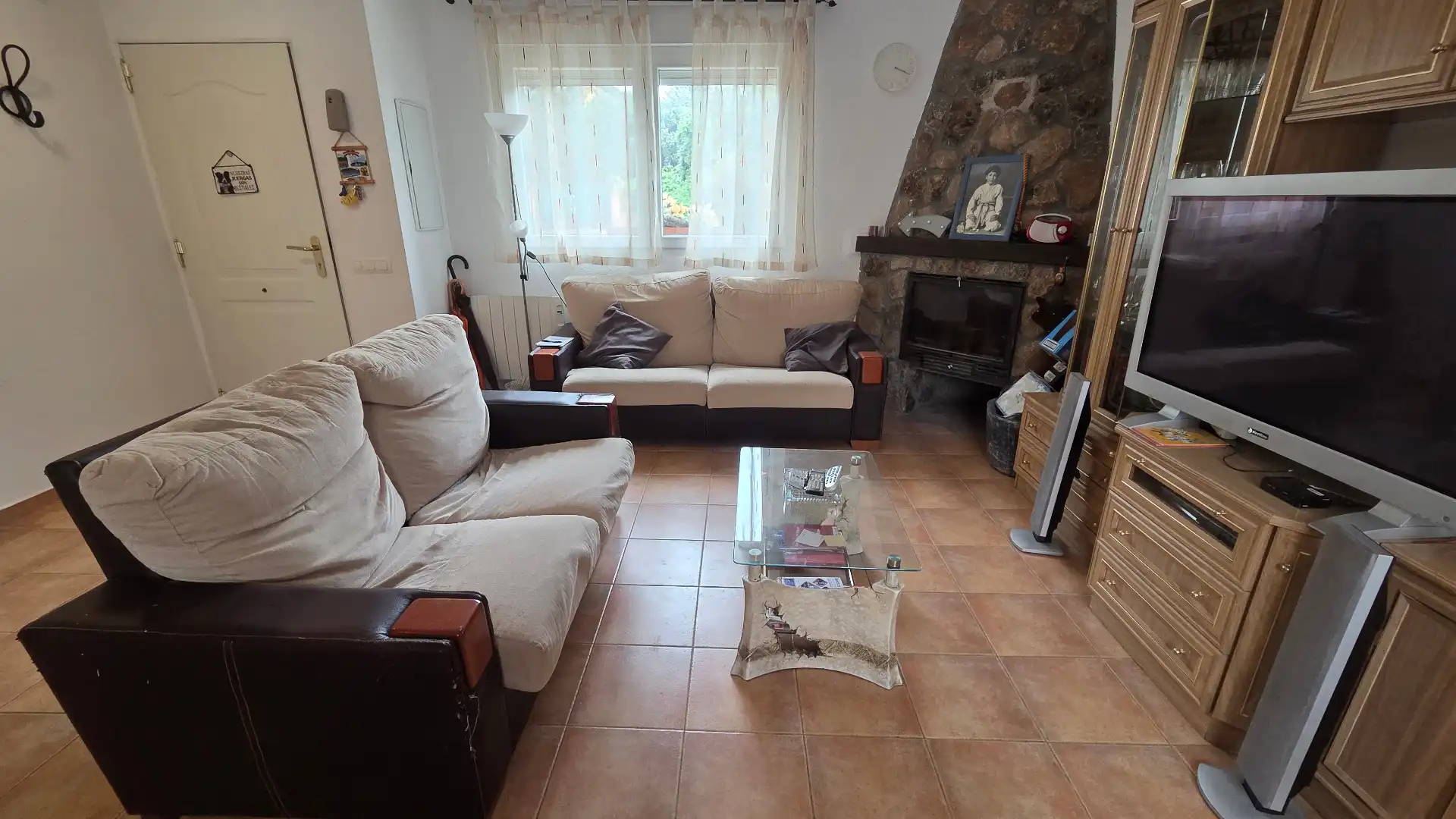 Sala de estar de Casa o chalet en venta en Maello con Calefacción, Jardín privado y Terraza