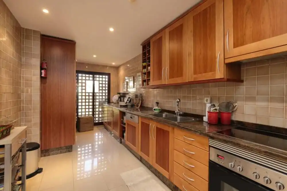 Kitchen of Apartments for rent in Marbella  with Air Conditioner, Terrace and Storage room