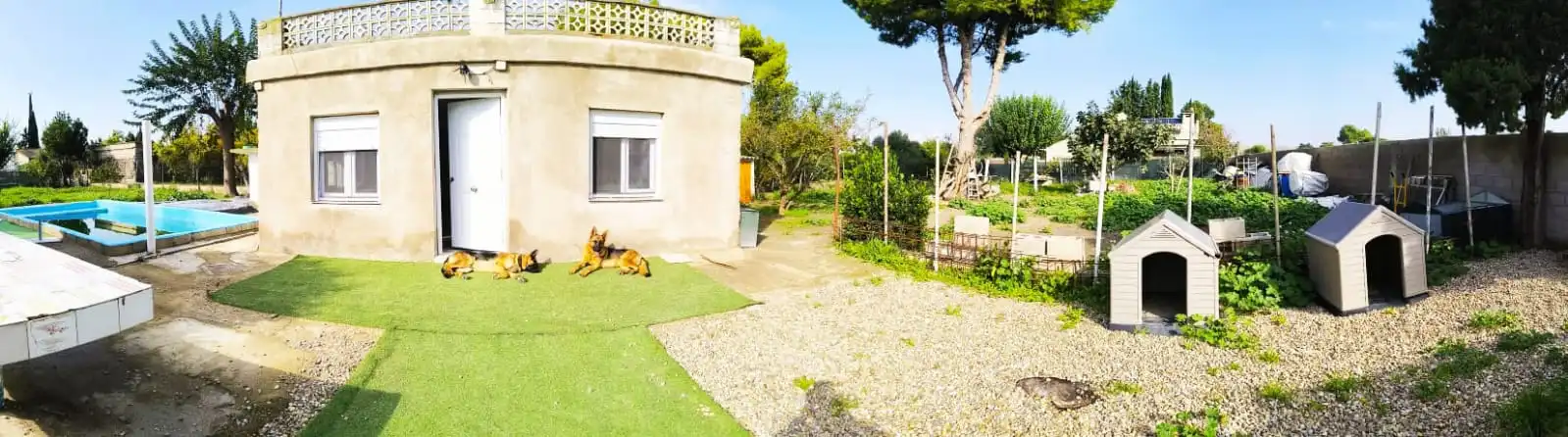 Jardín de Casa o chalet en venta en Osera de Ebro con Jardín privado, Trastero y Piscina