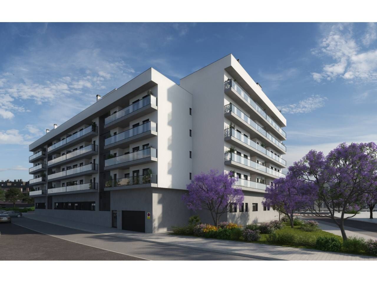 Vista exterior de Pis en venda en  Huelva Capital amb Aire condicionat, Calefacció i Terrassa