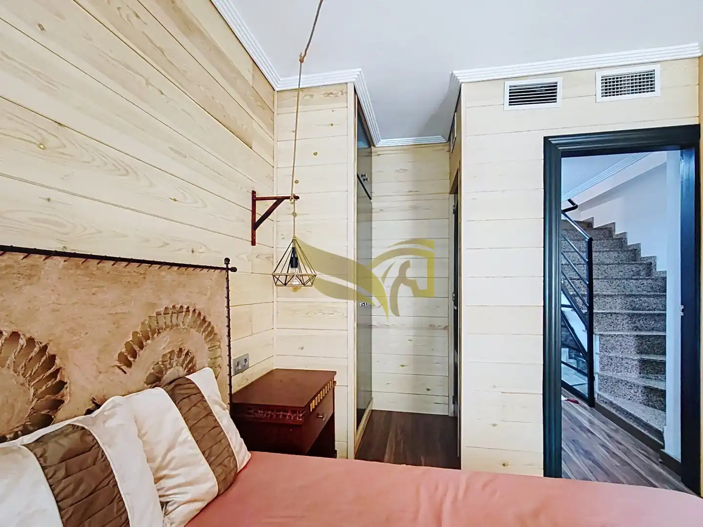 Habitación de Casa adosada en venta en Murcia con Aire acondicionado, Jardín privado y Parquet