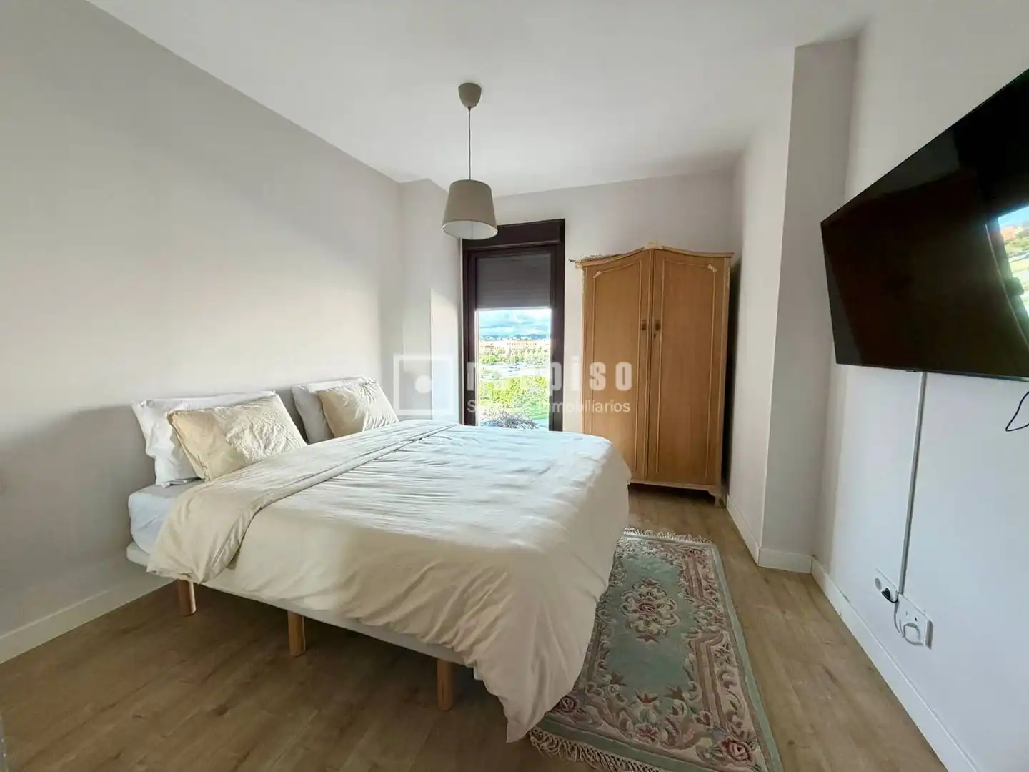 Schlafzimmer von Wohnung zum Verkauf in Málaga mit Klimaanlage, Heizung und Privatgarten