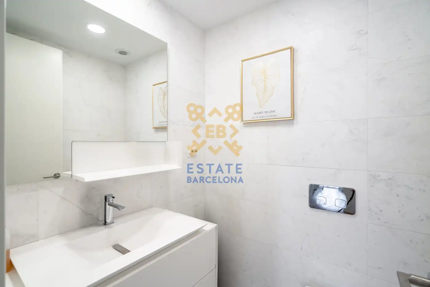 Badezimmer von Dachboden zum Verkauf in Valencia mit Klimaanlage, Heizung und Möbliert