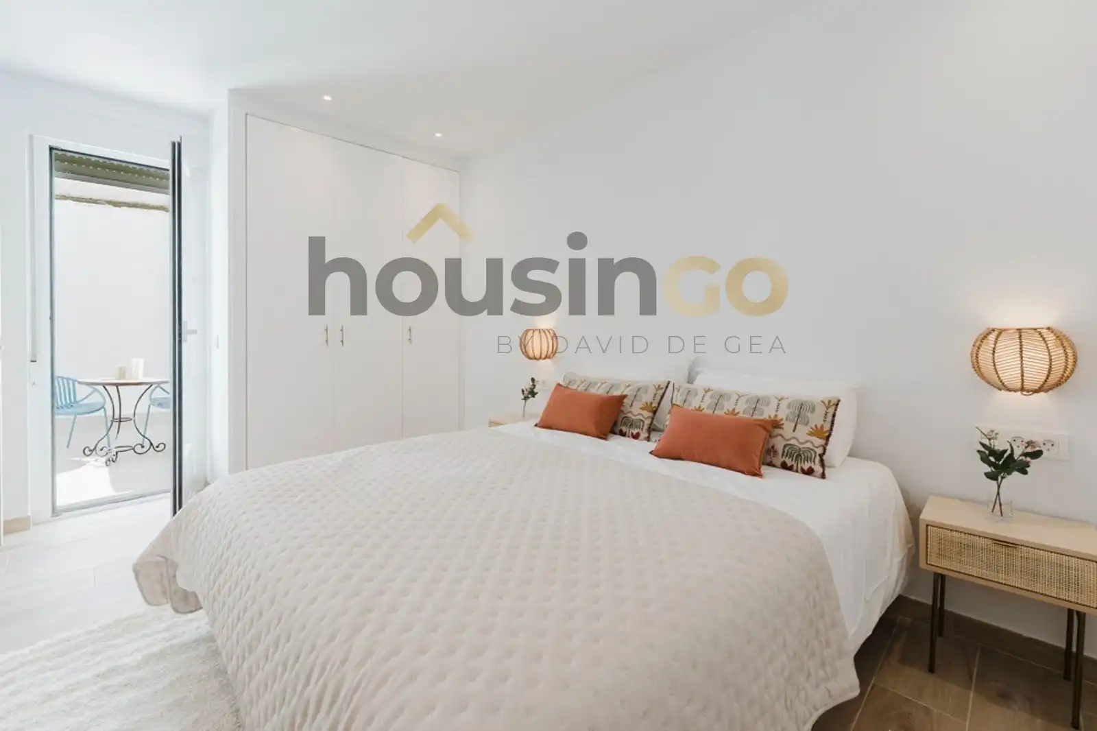 Bedroom of Flat for sale in Madrid  with Air Conditioner, Heating and Parquet flooring