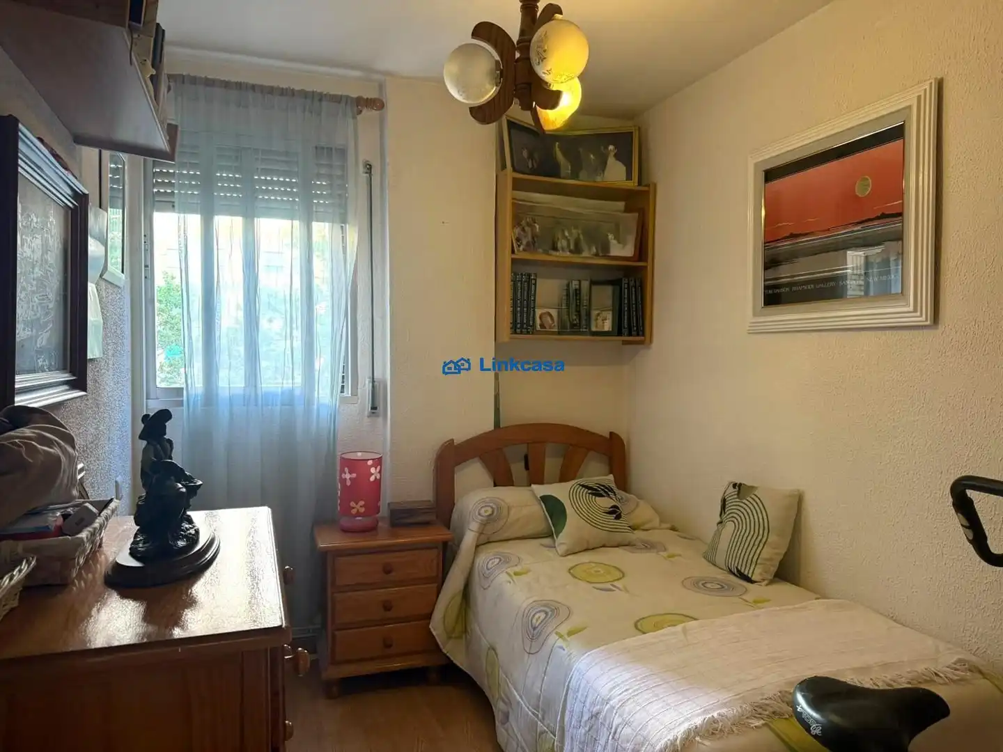 Bedroom of Flat for sale in Madrid  with Air Conditioner, Heating and Private garden
