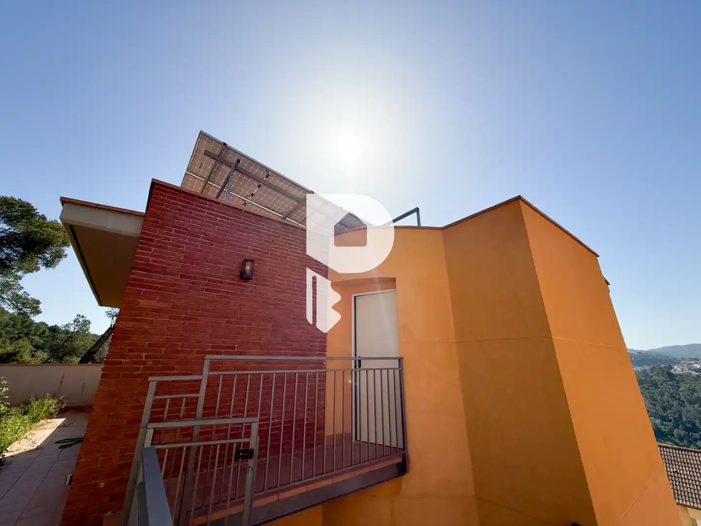 Terraza de Casa o chalet de alquiler en Vallirana con Aire acondicionado, Calefacción y Jardín privado