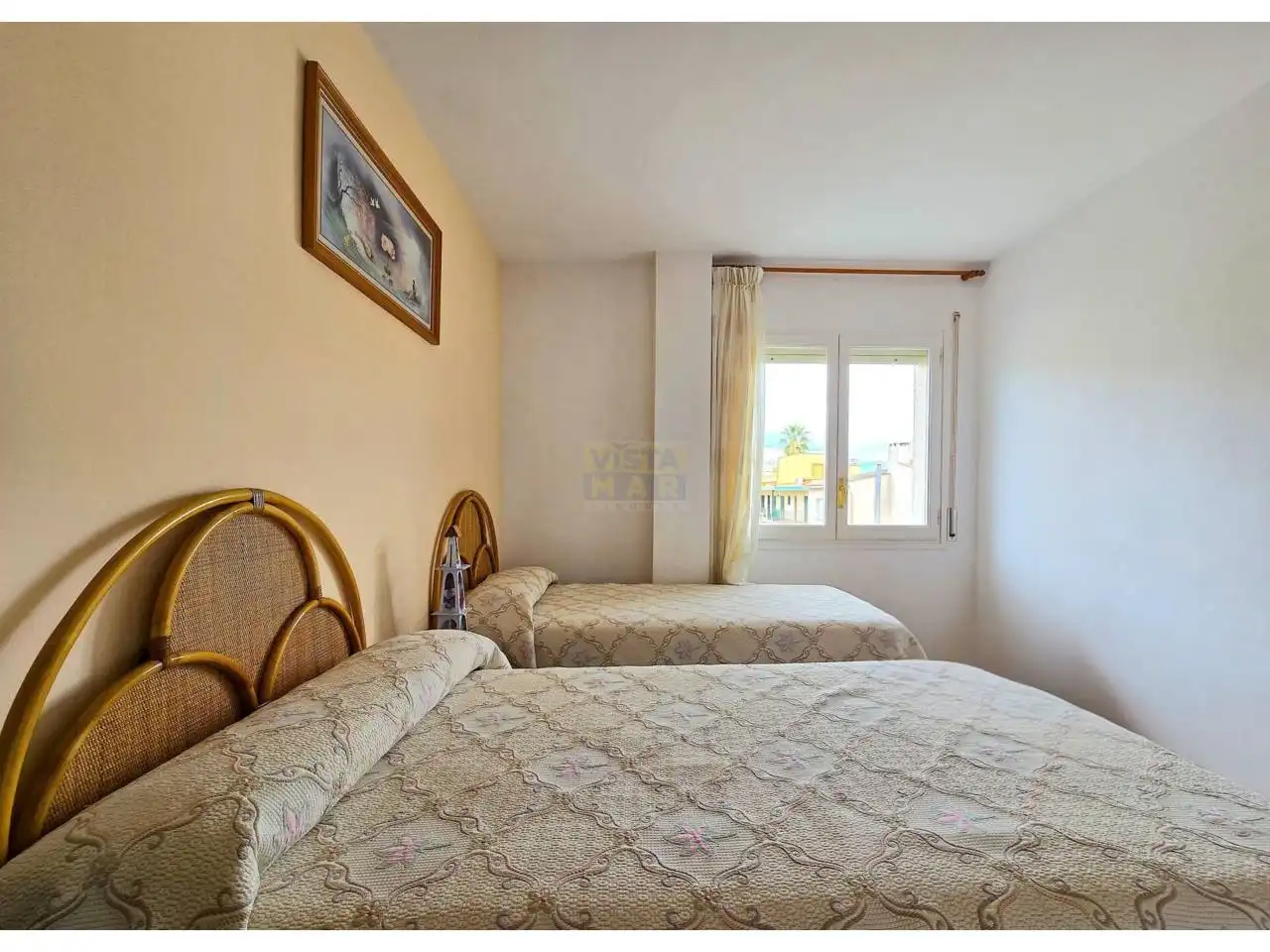 Bedroom of Flat for sale in Cubelles  with Parquet flooring and Terrace
