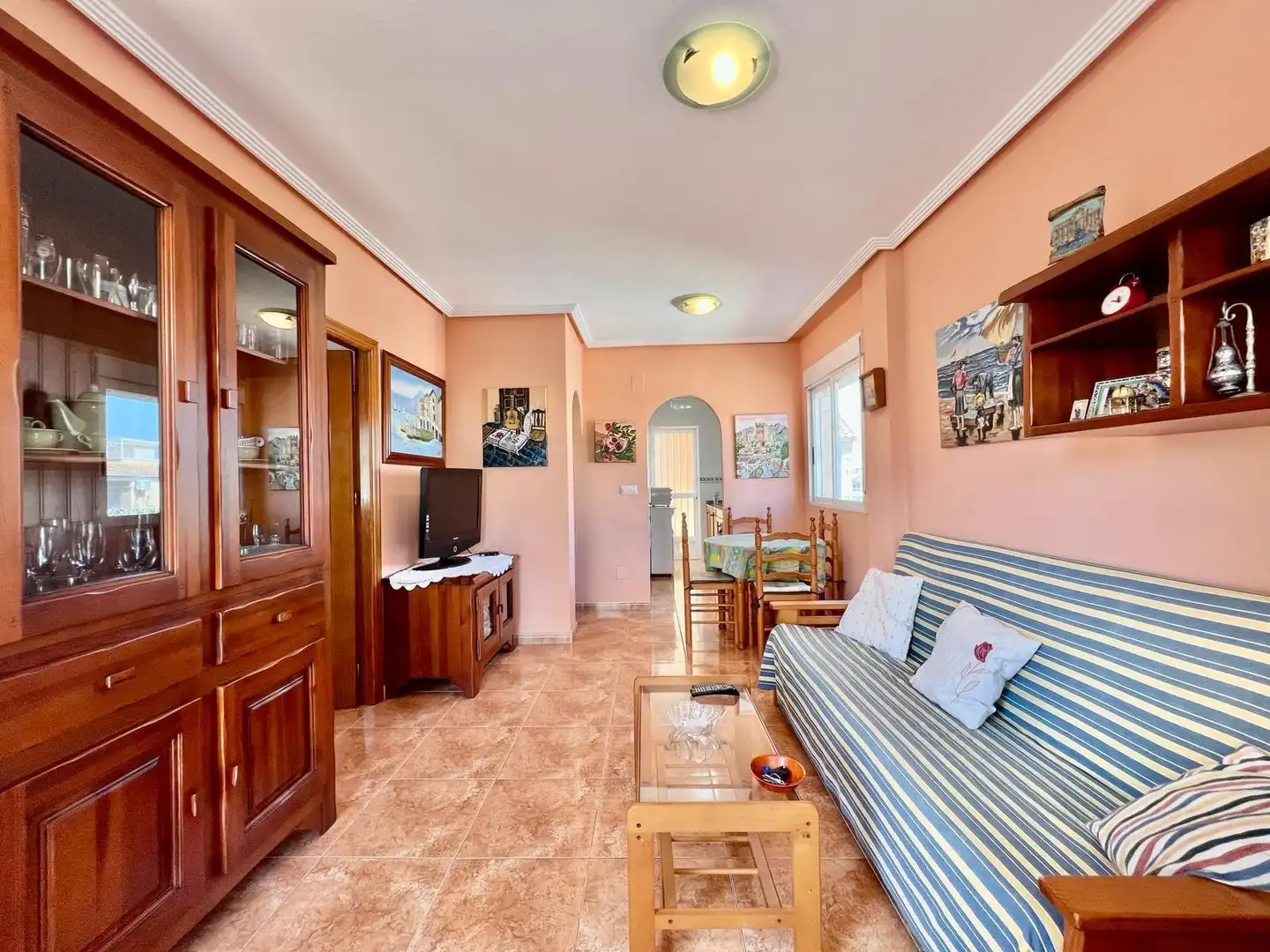 Sala de estar de Casa o chalet en venta en Torrevieja con Jardín privado, Terraza y Trastero