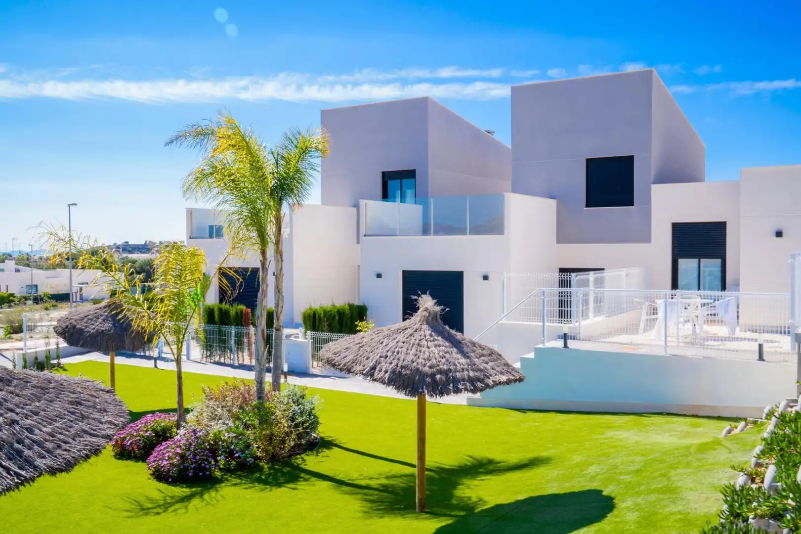Vista exterior de Casa adosada en venta en Murcia con Aire acondicionado, Calefacción y Jardín privado