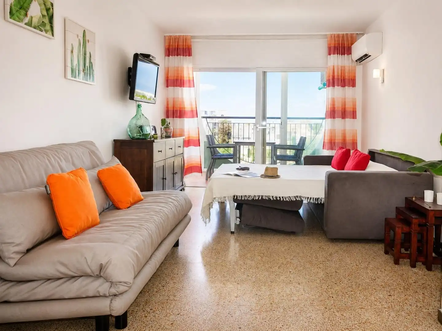 Living room of Study for sale in Empuriabrava  with Air Conditioner, Heating and Private garden