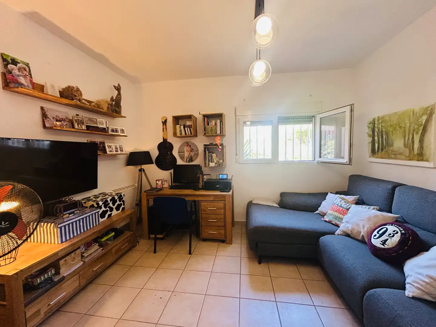 Sala de estar de Casa o chalet en venta en Dénia con Aire acondicionado, Calefacción y Jardín privado