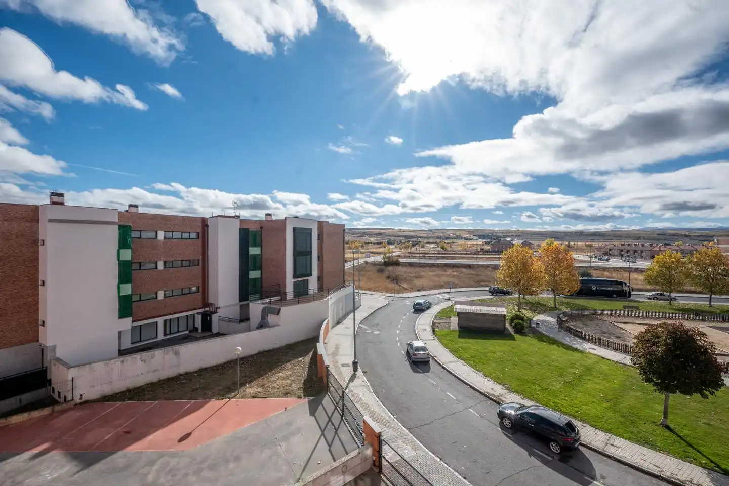 Vista exterior de Piso en venta en Ávila con Calefacción, Trastero y Amueblado