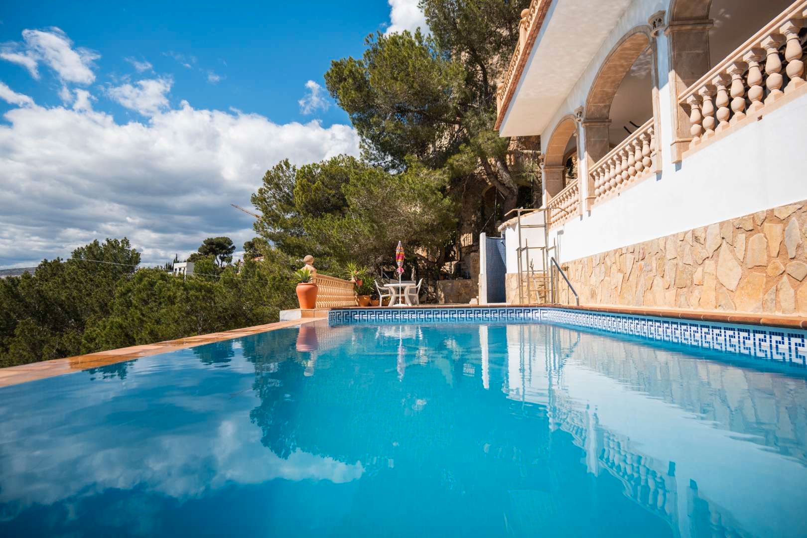 Piscina de Casa o xalet en venda en Jávea / Xàbia amb Aire condicionat, Calefacció i Jardí privat