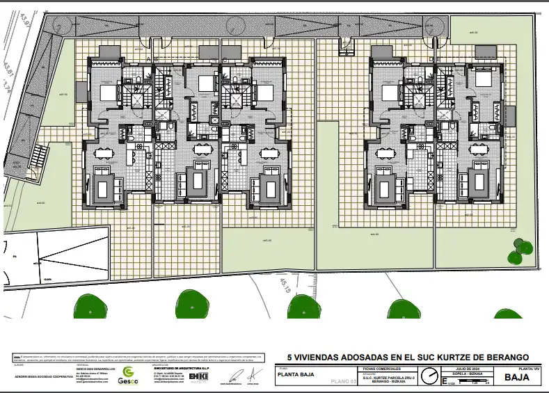 Casa adosada en venta en Berango con Calefacción, Parquet y Terraza