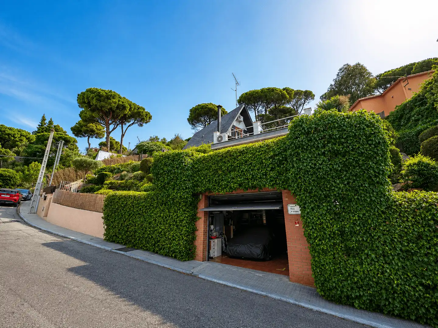Vista exterior de Casa o chalet en venta en Sant Cebrià de Vallalta con Aire acondicionado, Calefacción y Jardín privado