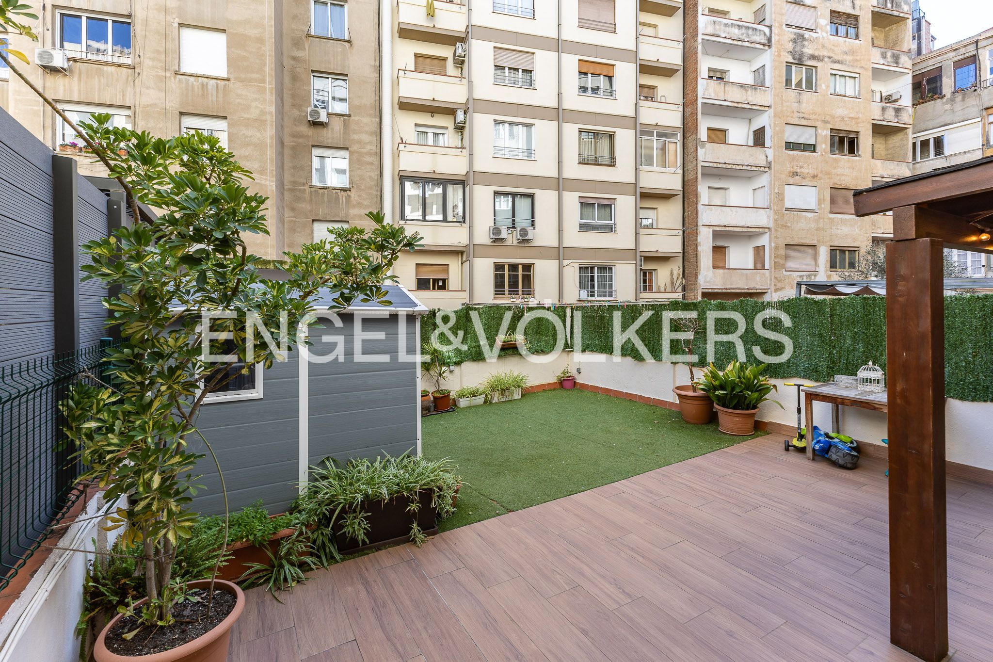 Terrace of Flat for sale in  Barcelona Capital  with Air Conditioner, Heating and Terrace