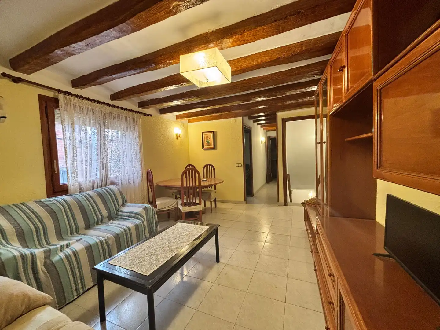 Sala de estar de Casa o chalet en venta en Tivissa con Terraza, Amueblado y Balcón