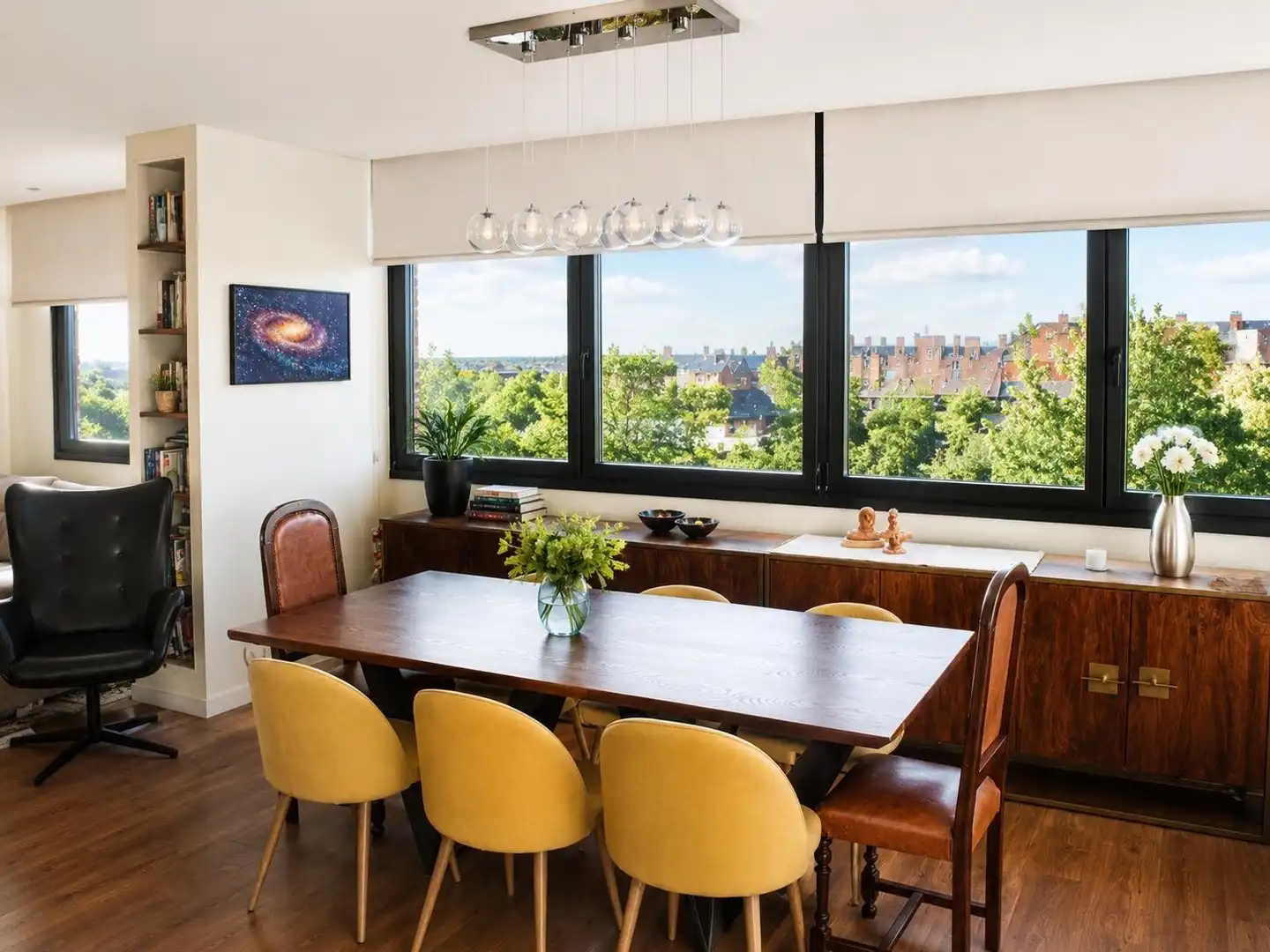 Dining room of Attic for sale in Majadahonda  with Air Conditioner, Heating and Private garden