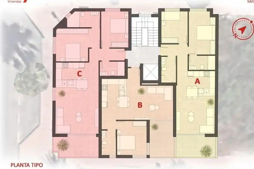 Appartement compact à vendre à Calle Barlovento, imagen 13