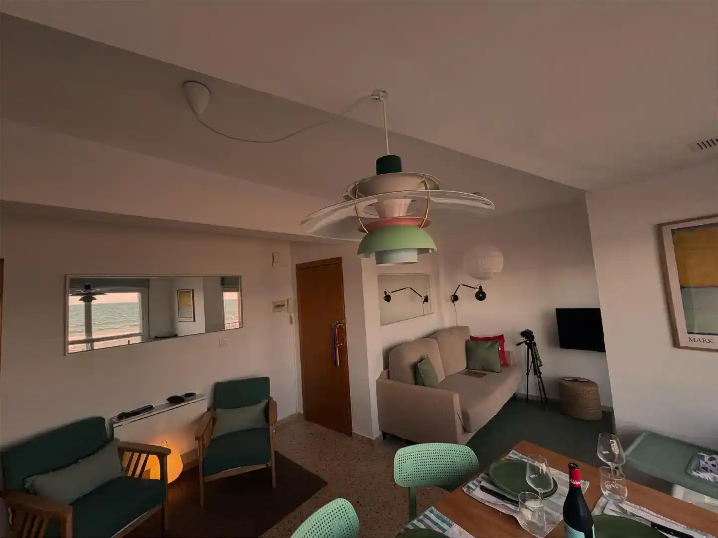 Living room of Flat for rent in Les Palmeres