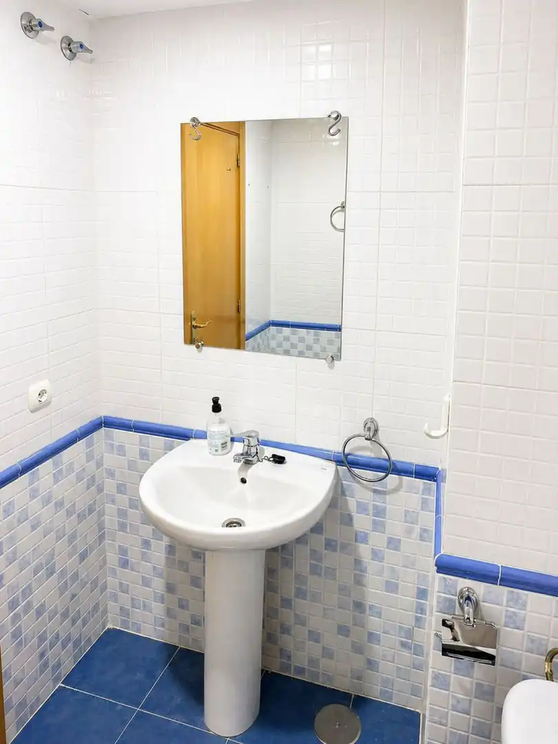 Bany de Apartament de lloguer en Marbella amb Aire condicionat, Calefacció i Jardí privat