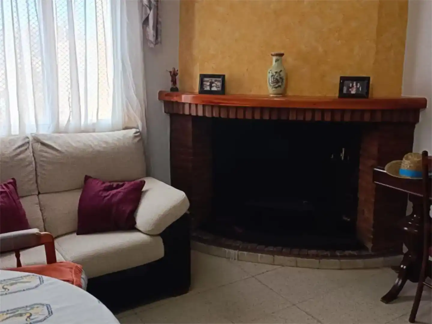 Sala de estar de Casa adosada en venta en Abarán con Aire acondicionado, Trastero y Amueblado