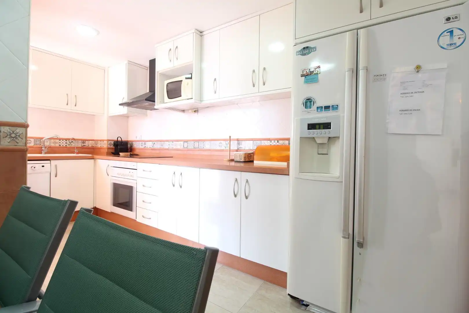 Cocina de Apartamento en venta en Cullera con Calefacción, Jardín privado y Terraza