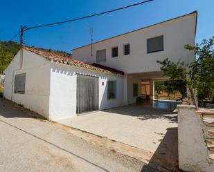 Exterior view of Country house for sale in Ibi  with Private garden, Terrace and Swimming Pool