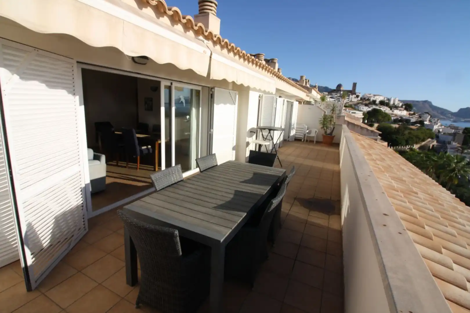 Terrace of Flat for rent in Altea ciudad