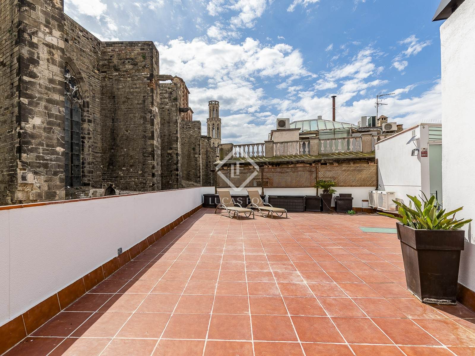 Terrassa de Àtic de lloguer en  Barcelona Capital amb Aire condicionat, Calefacció i Parquet